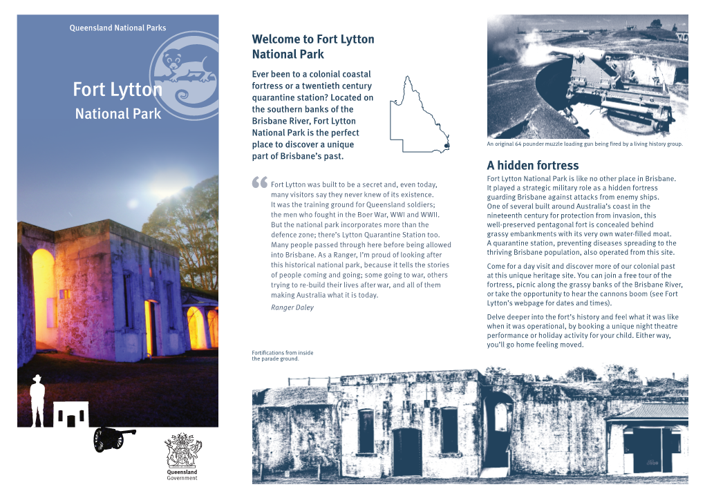 Fort Lytton National Park Information Guide