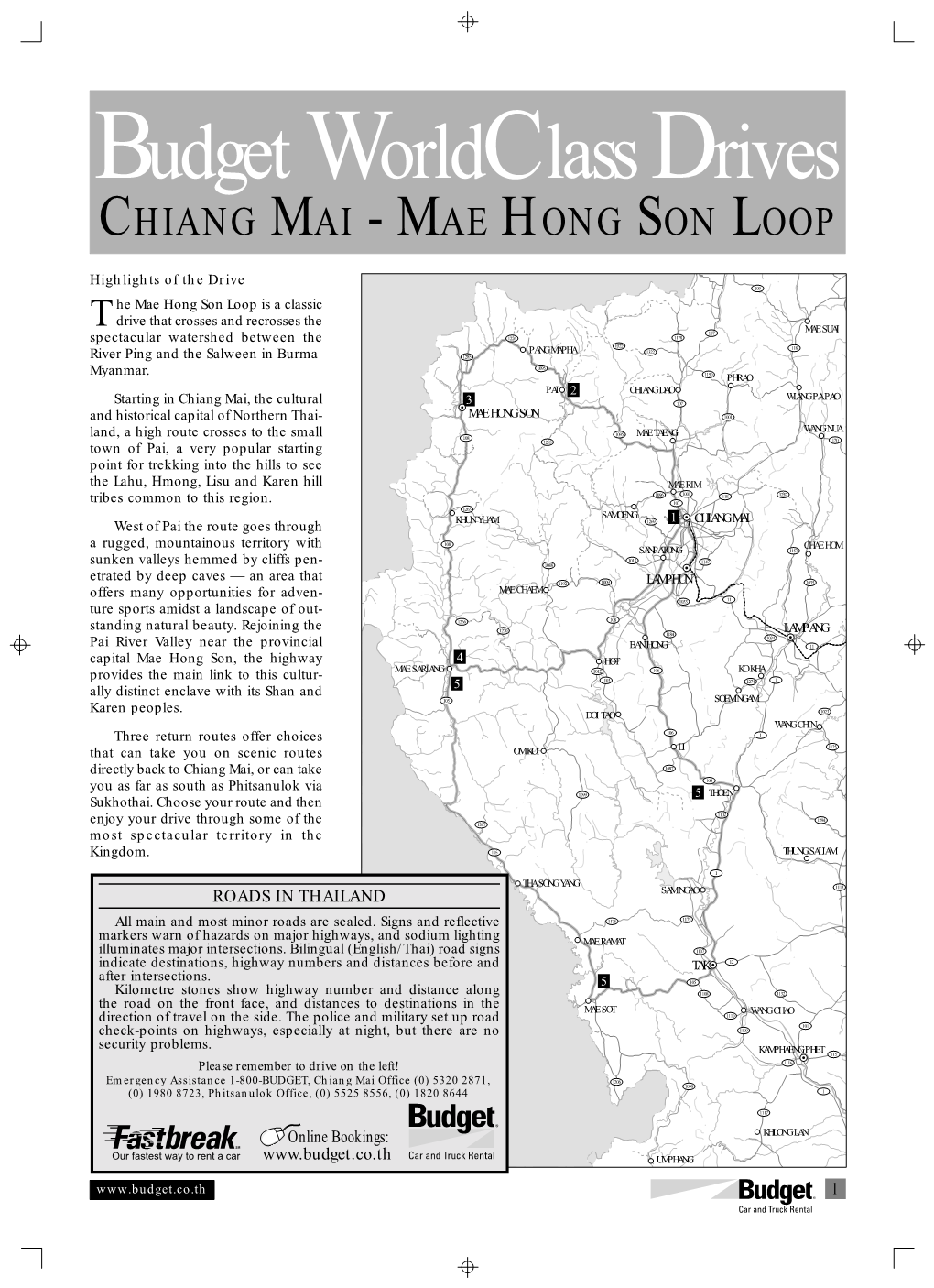 Chiang Mai - Mae Hong Son Loop