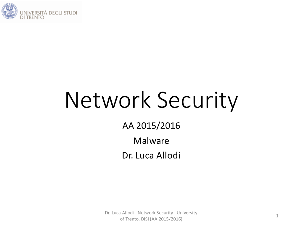 07-Netsec Malware