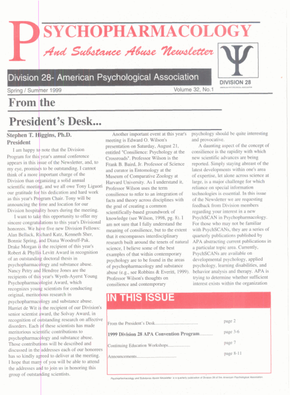 Division 28- American Psychological Association