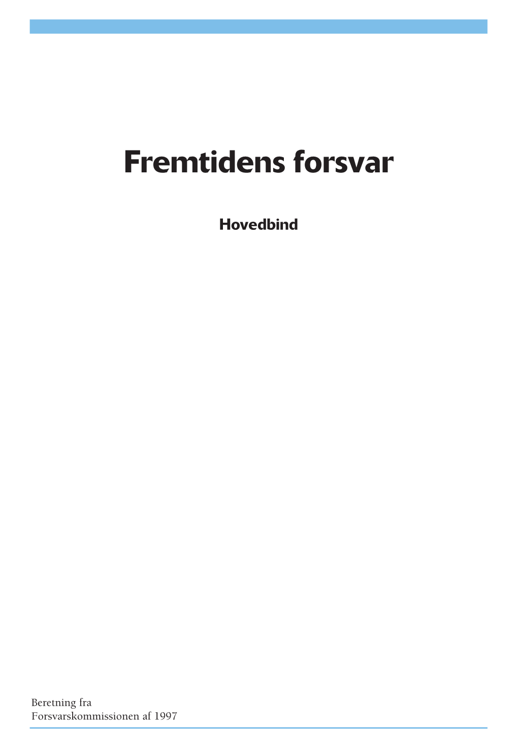 Fremtidens Forsvar