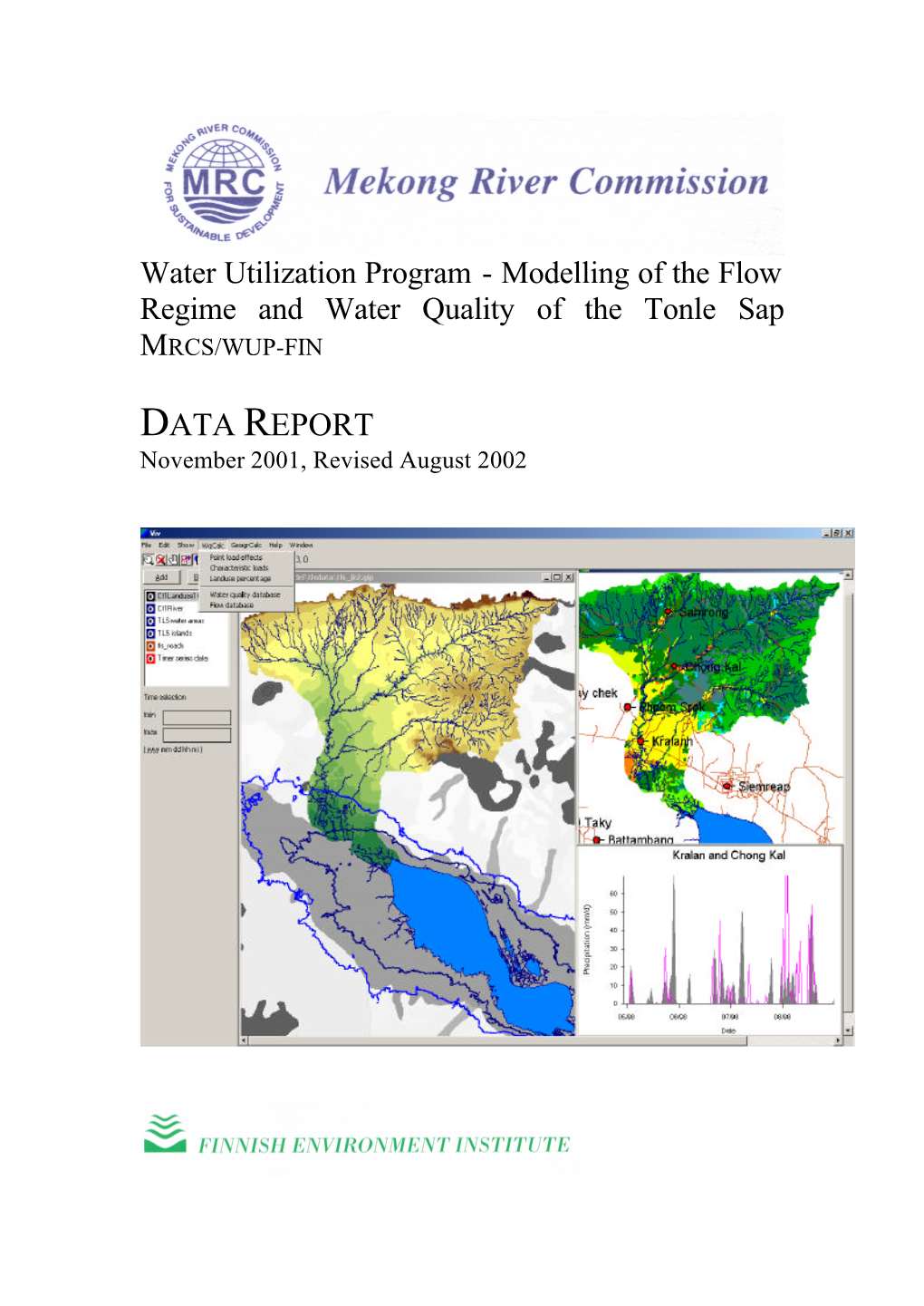 DATA REPORT November 2001, Revised August 2002