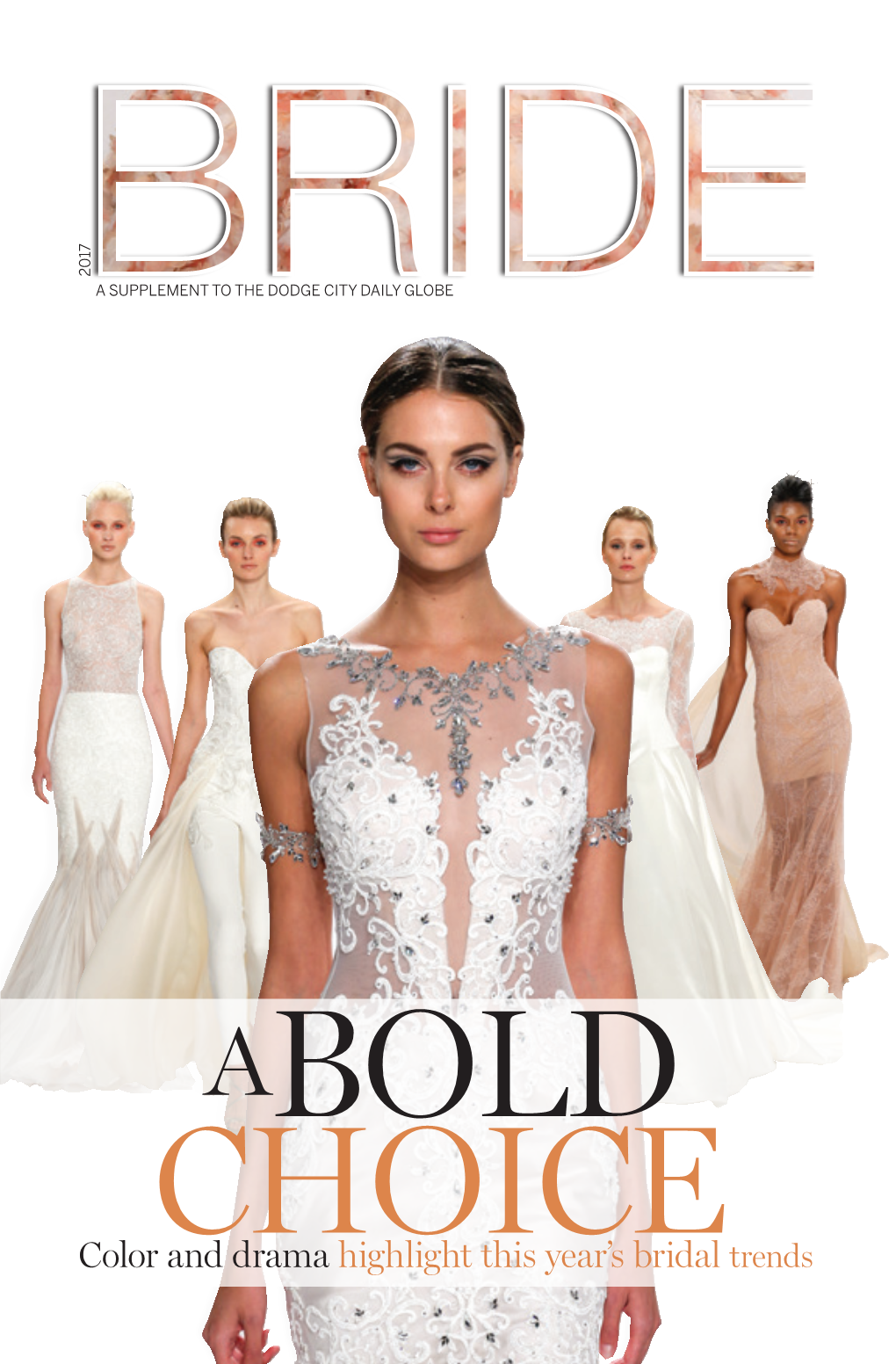 Color and Drama Highlight This Year's Bridal Trends