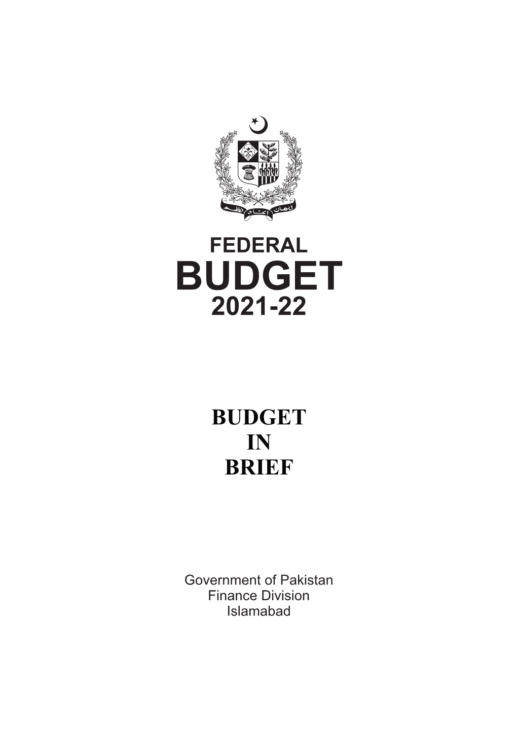 Budget 2021-22 Brief