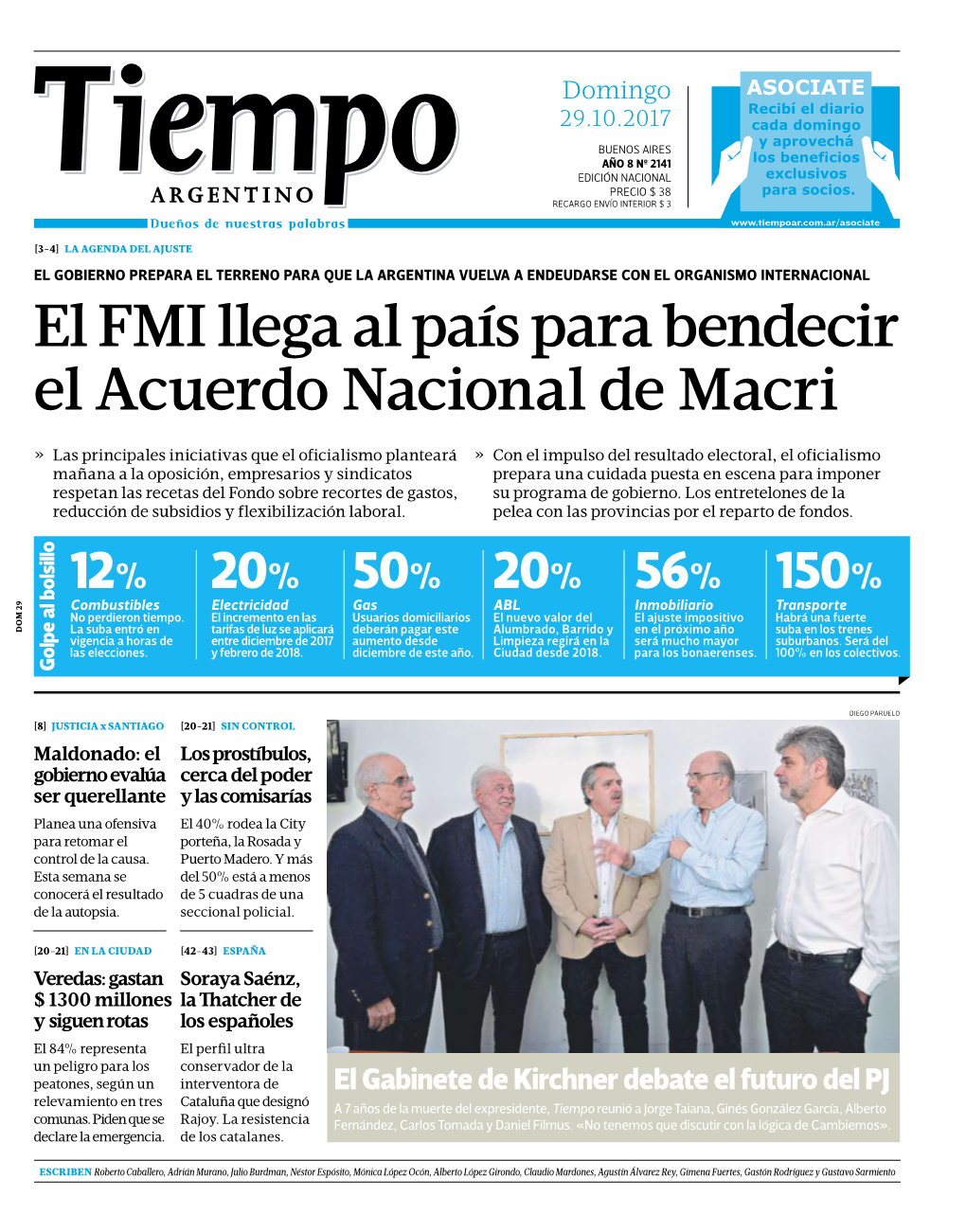El FMI Llega Al País Para Bendecir El Acuerdo Nacional De Macri