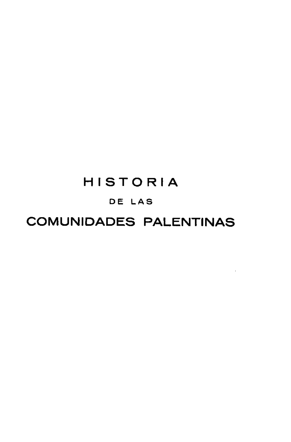 Historia Comunidades Palentinas