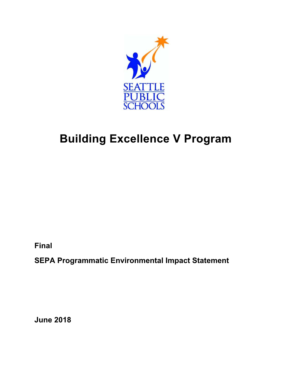 Final Programmatic EIS for BEX V Program