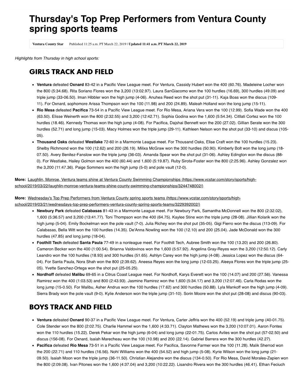 3/22/19 VC Star (Pdf) Download