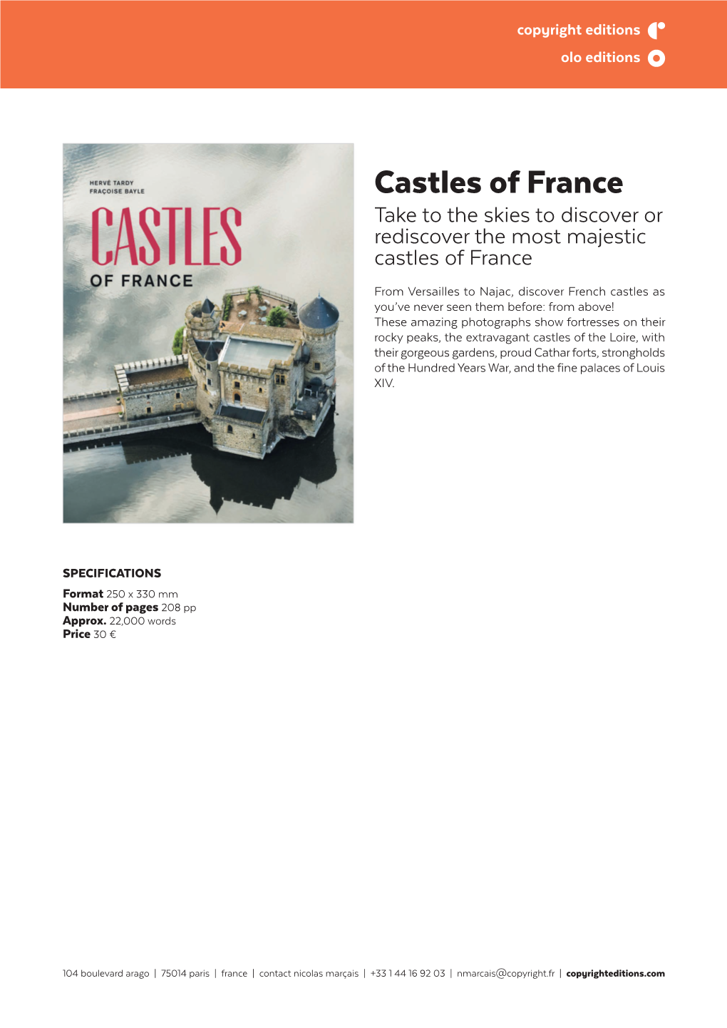 Castles of France Take to the Skies to Discover Or Rediscover the Most Majestic Castles of France