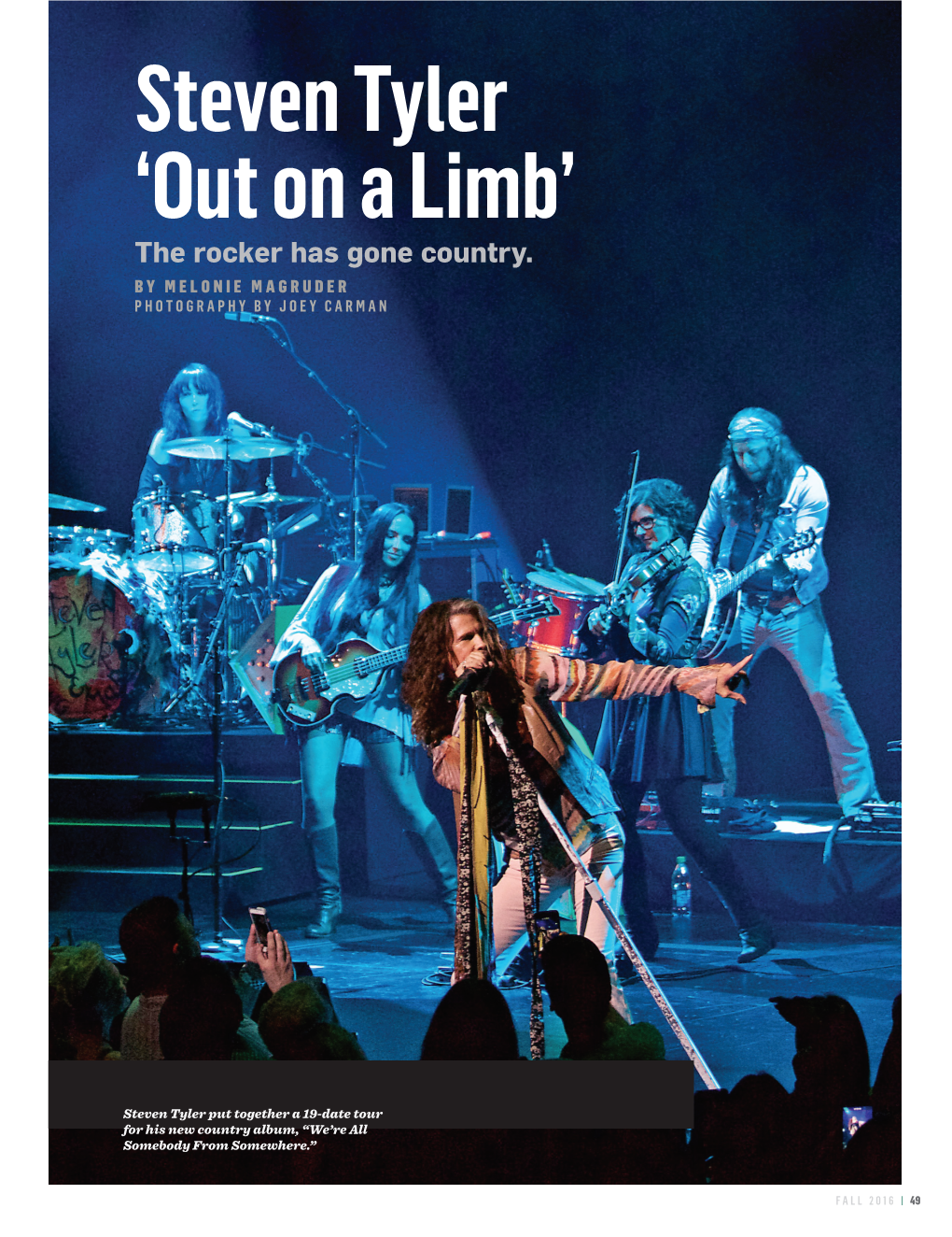 Steven Tyler ‘Out on a Limb’ the Rocker Has Gone Country