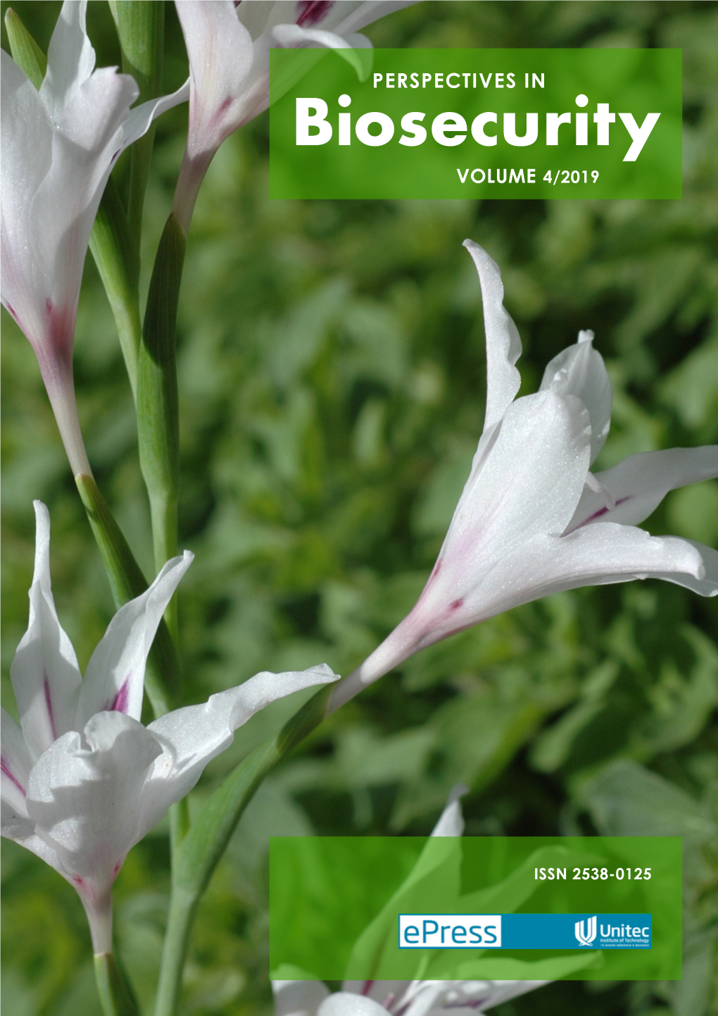 Biosecurity VOLUME 4/2019