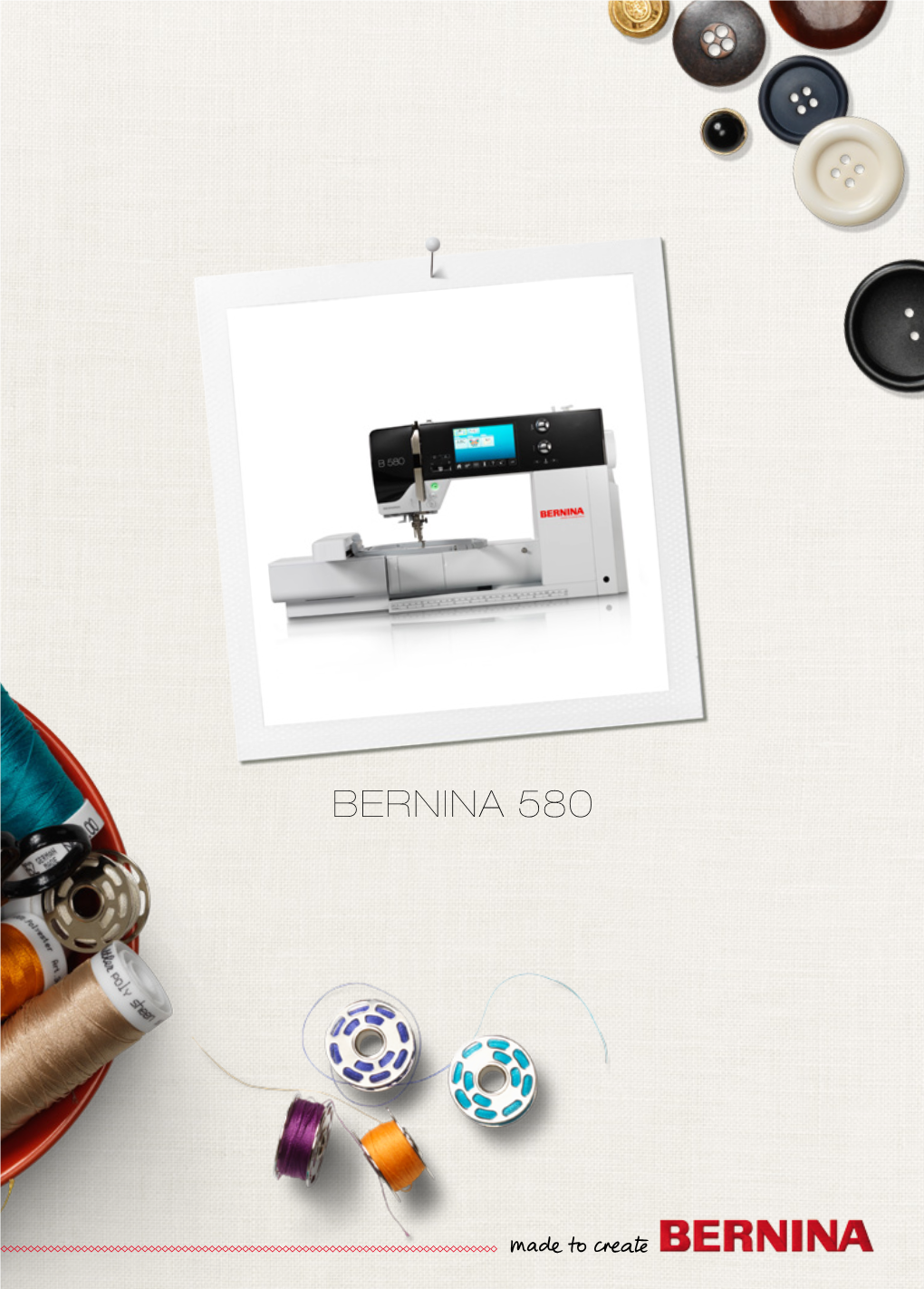 BERNINA 580 LOOKING for a NEW SEWING PROJECT? You Can Find What You Want in “Inspiration”, Our Sewing Magazine