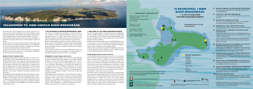 10 Besøgsmål I Møn Biosfæreområde