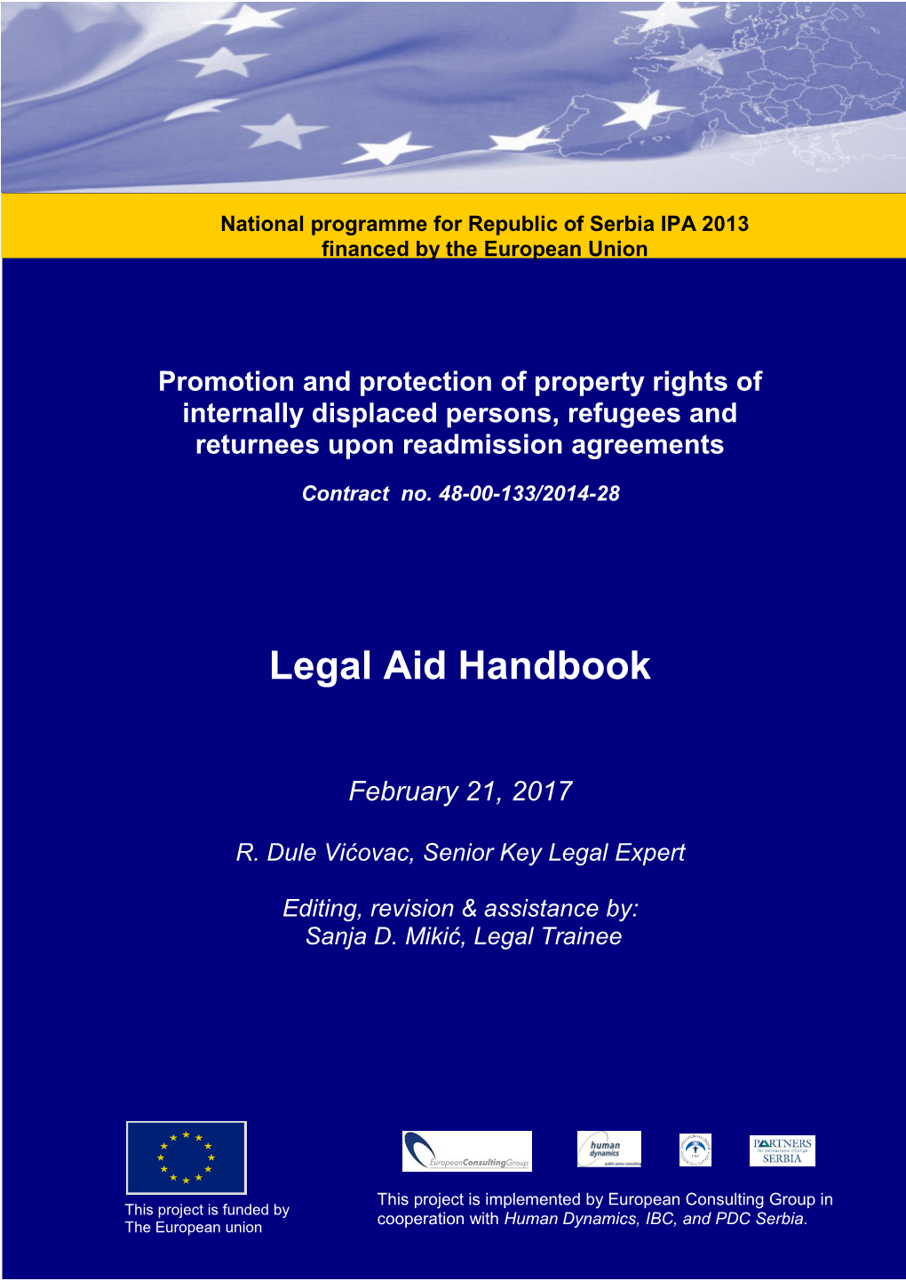 Handbook for Legal Aid Providers 2017