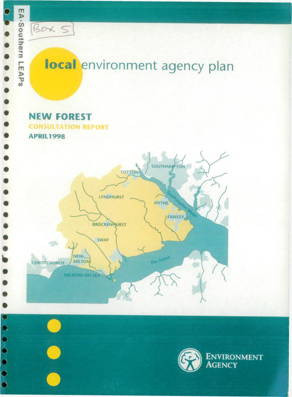 Local Environment Agency Plan April 1998