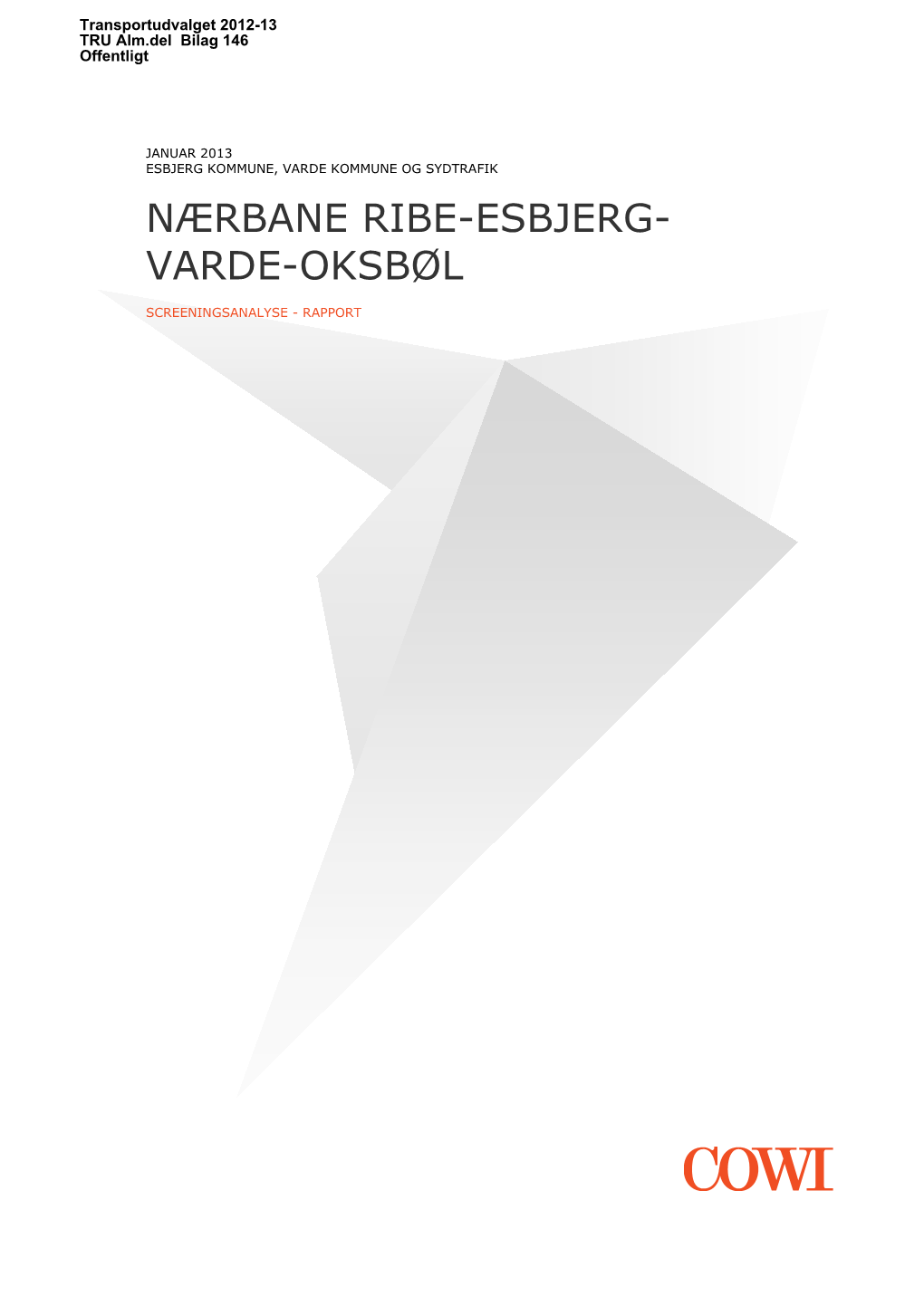 Nærbane Ribe-Esbjerg- Varde-Oksbøl
