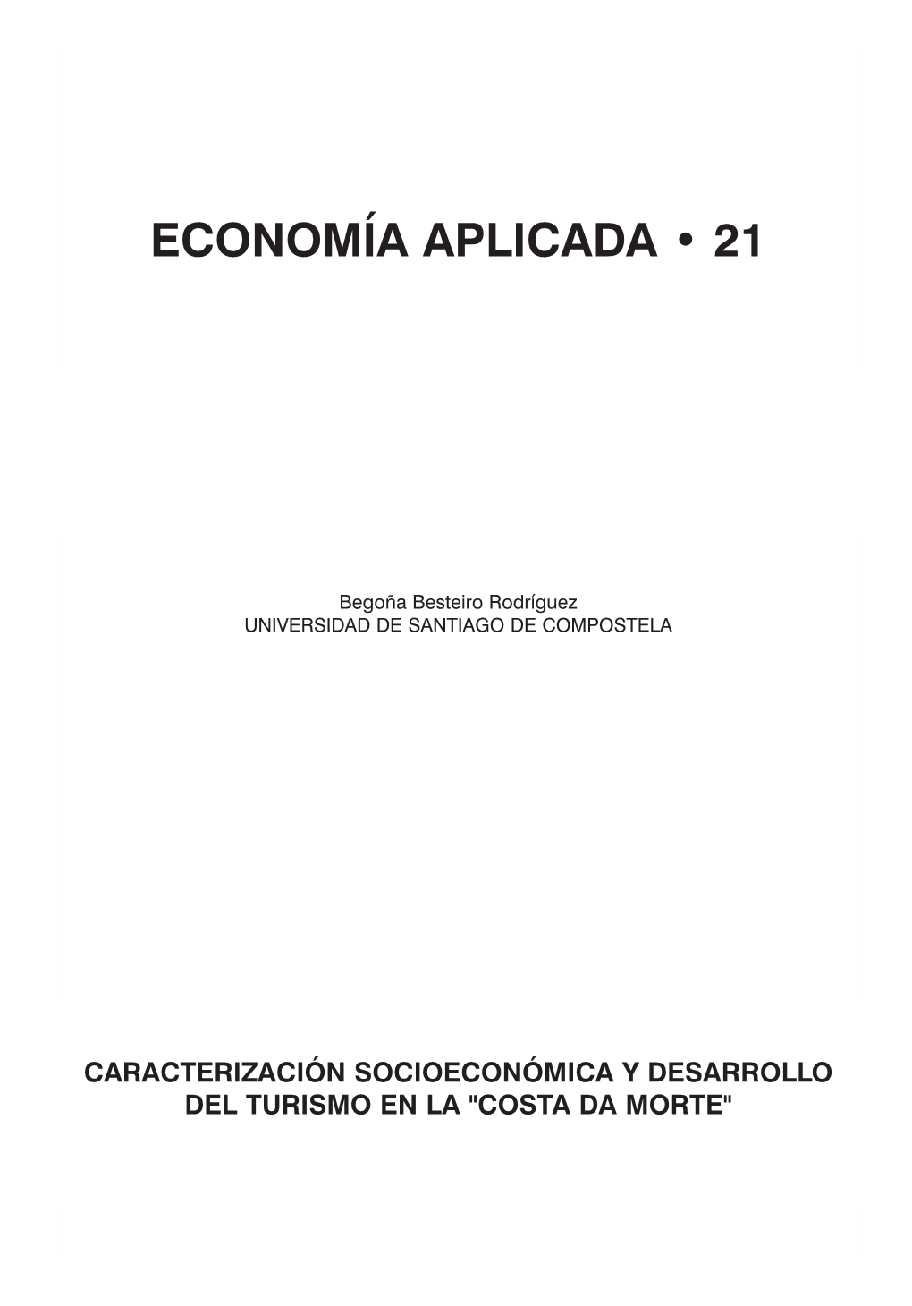 Economía Aplicada • 21