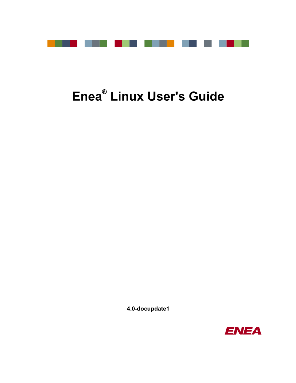 Enea® Linux User's Guide