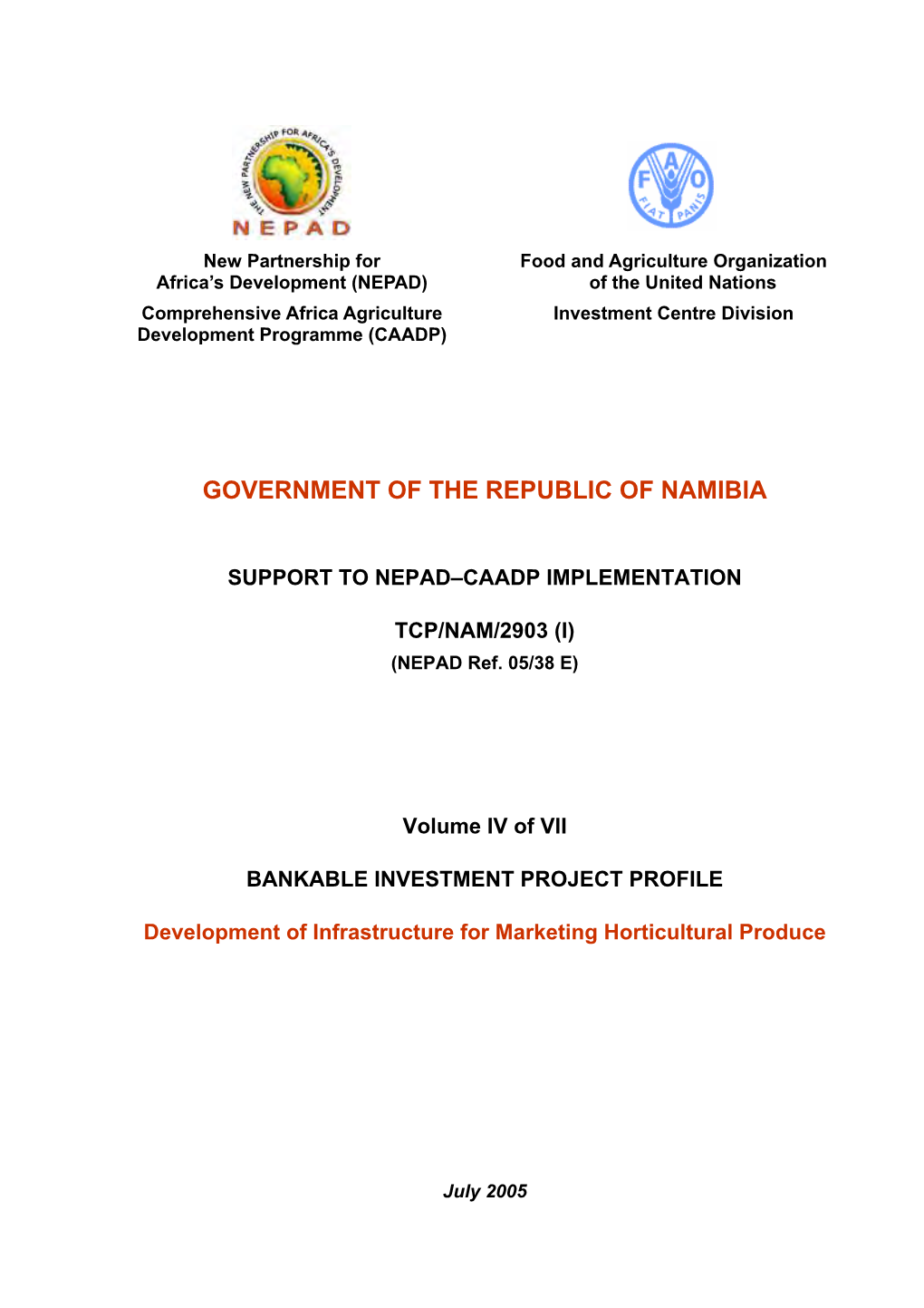 Government of the Republic of Namibia