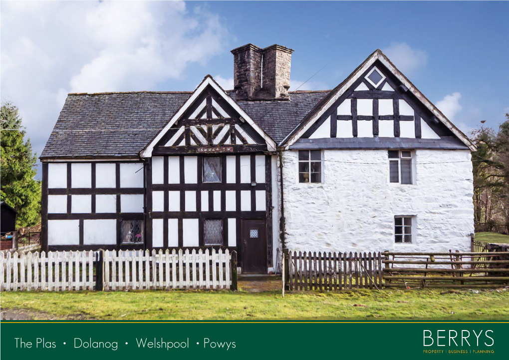 The Plas • Dolanog • Welshpool • Powys