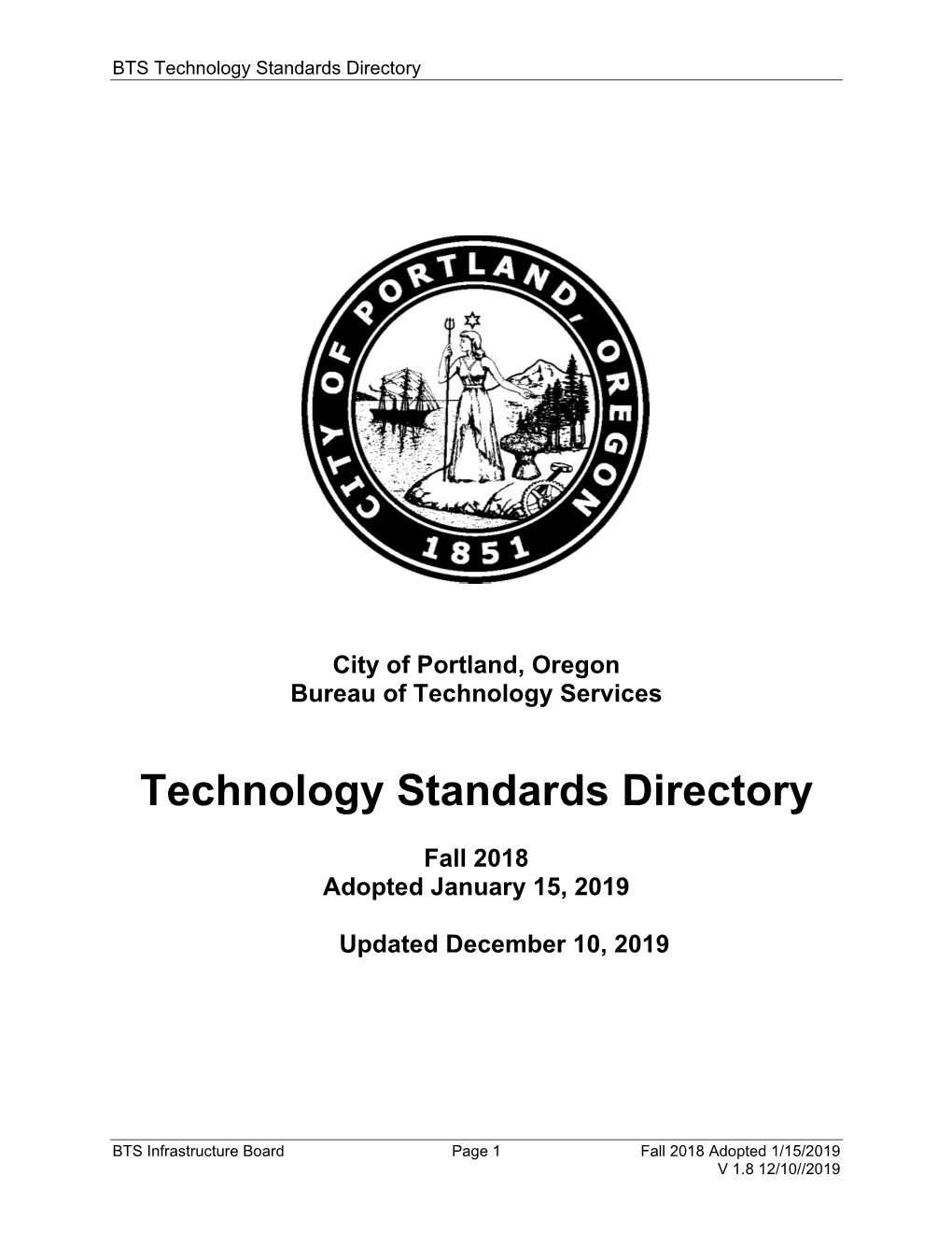 BTS Technology Standards Directory