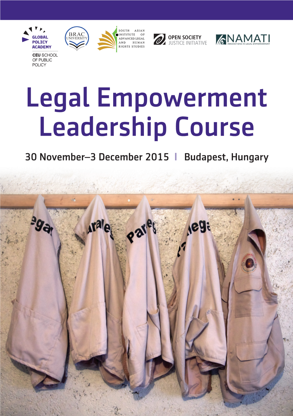 Legal Empowerment Leadership Course