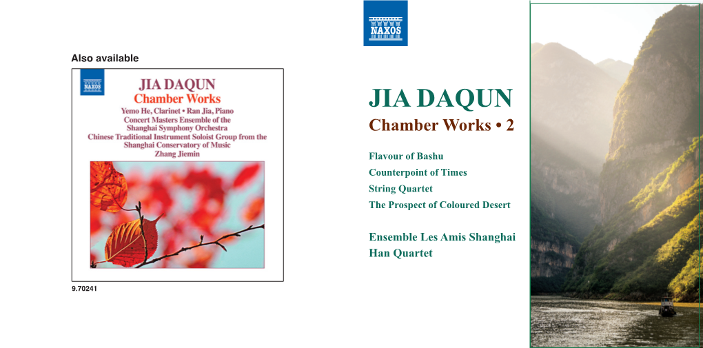 JIA DAQUN Chamber Works • 2