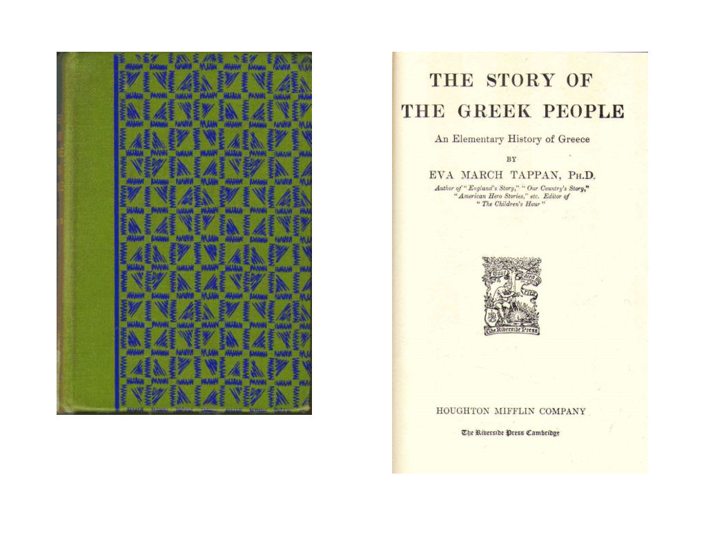 The Story of the Greek People