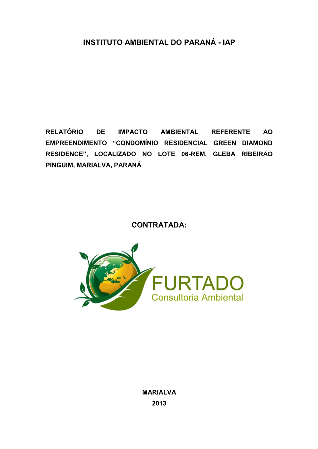 Instituto Ambiental Do Paraná - Iap