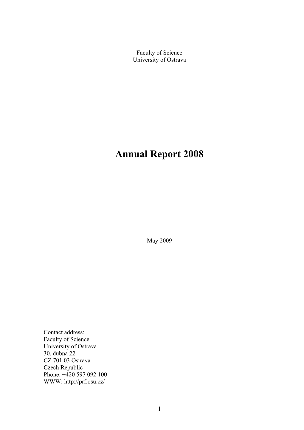 Annual Report 2008