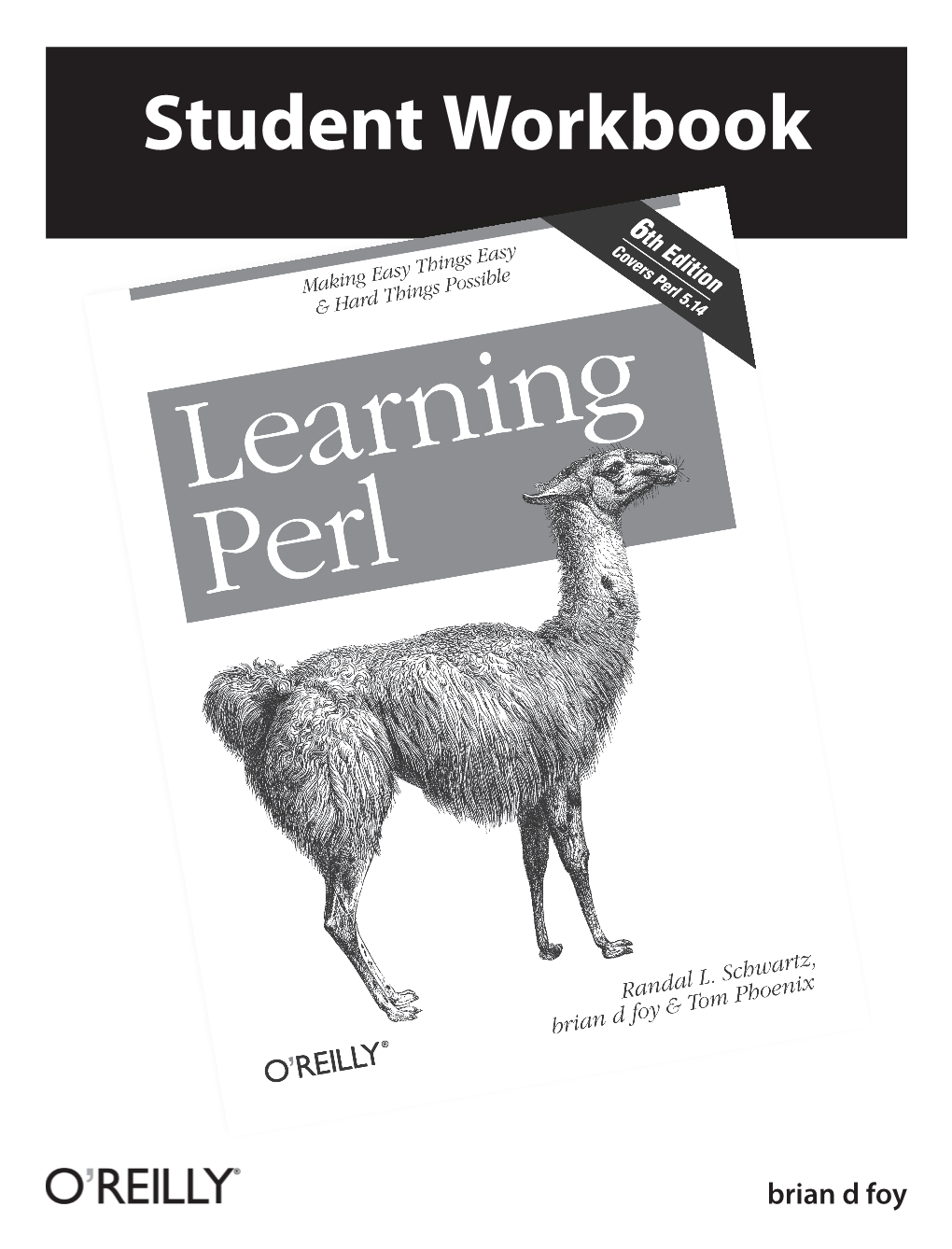 Student Workbook for Learning Perl