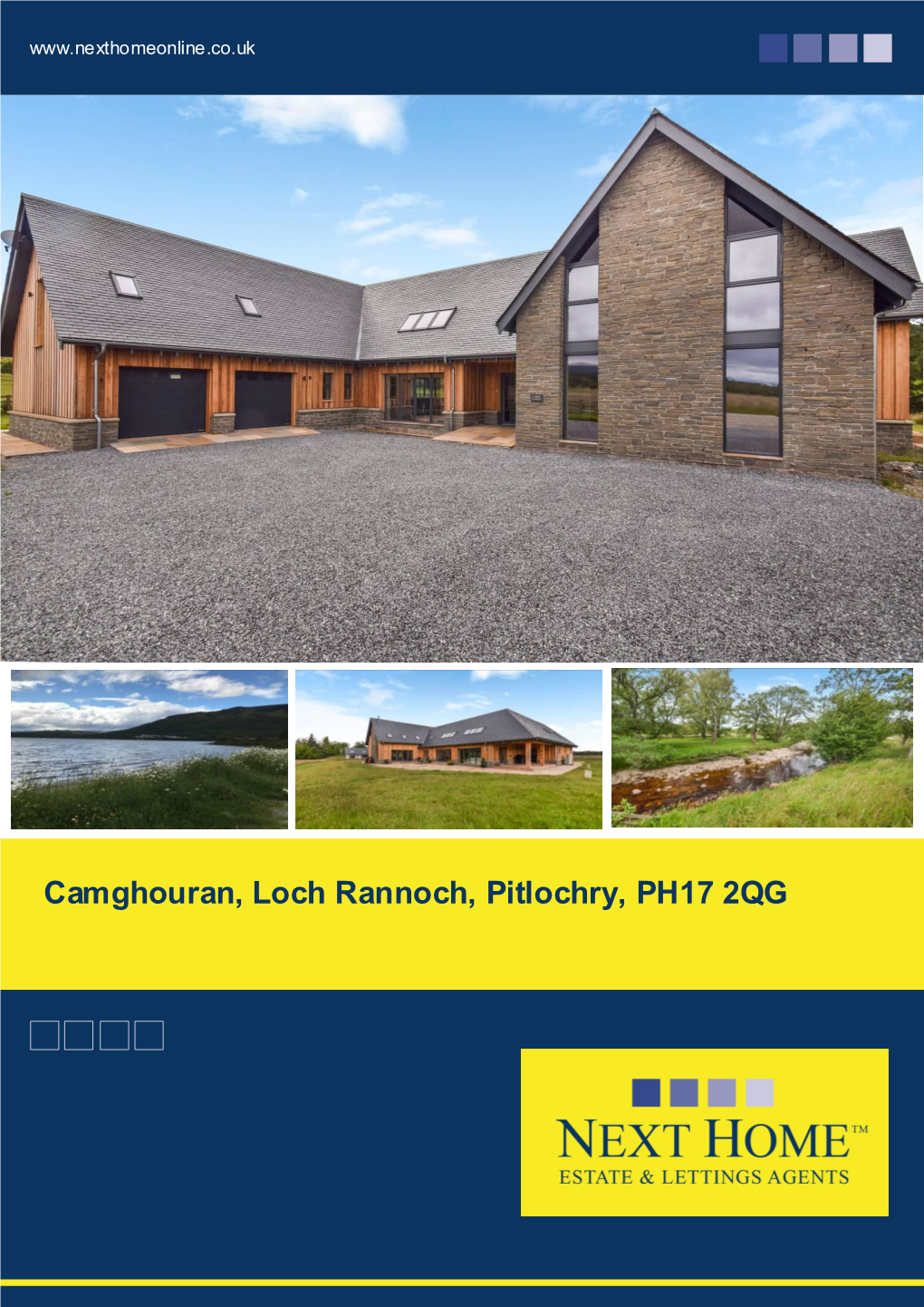 Camghouran, Loch Rannoch, Pitlochry, PH17 2QG Offers Over £675,000