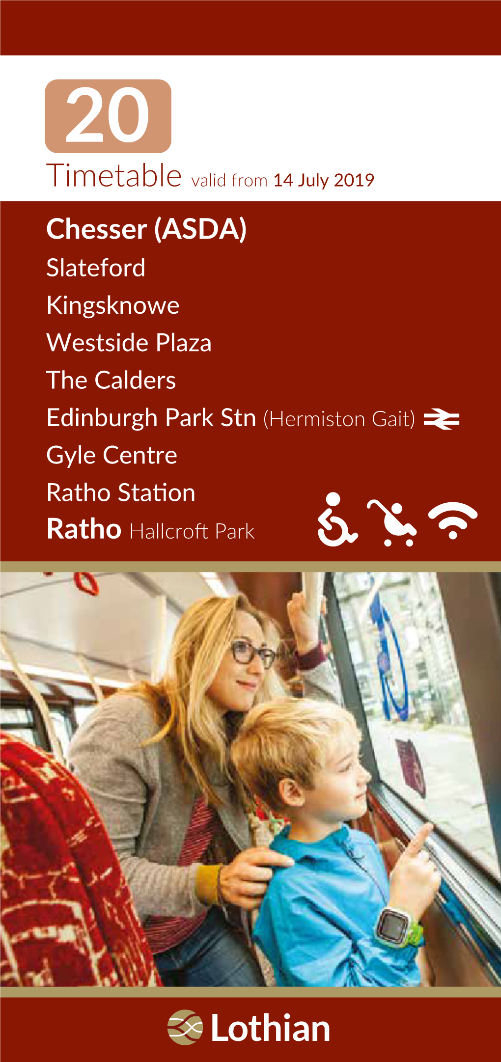 Edinburgh Park Station • Gyle Centre • Ratho