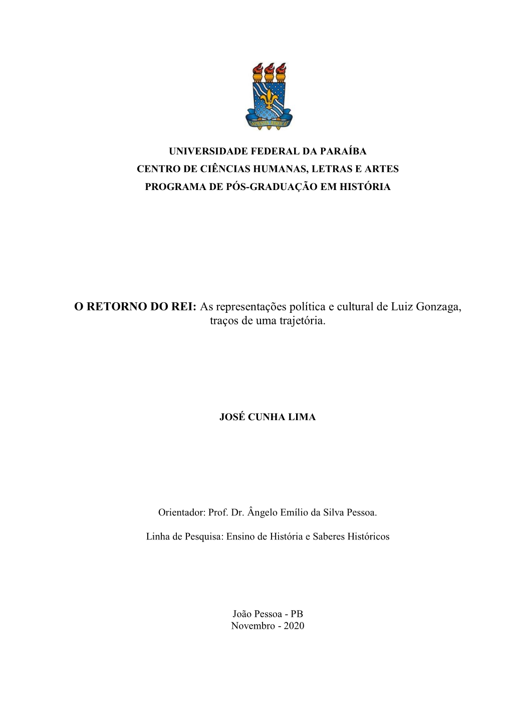 As Representações Política E Cultural De Luiz Gonzaga, Traços De Uma Trajetória