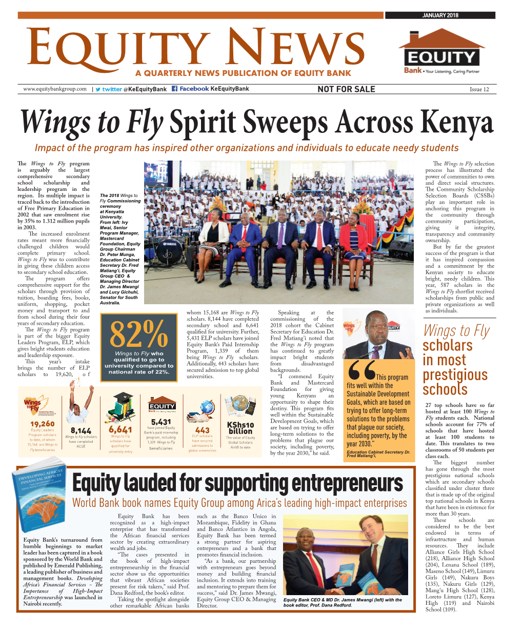 Wings to Flyspirit Sweeps Across Kenya