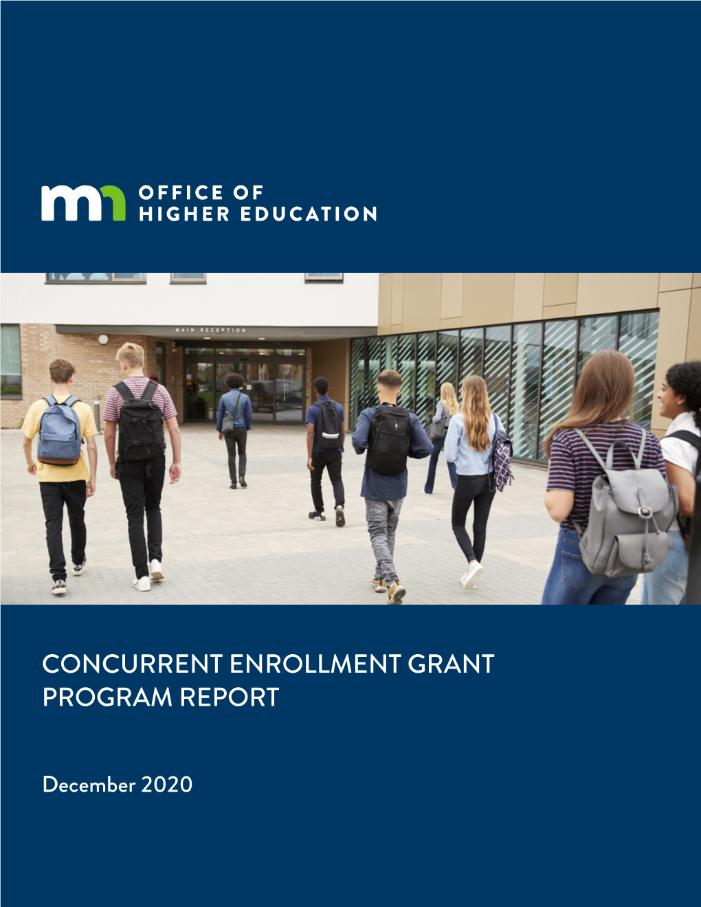 Concurrent Enrollment Grant Program Report, 2020