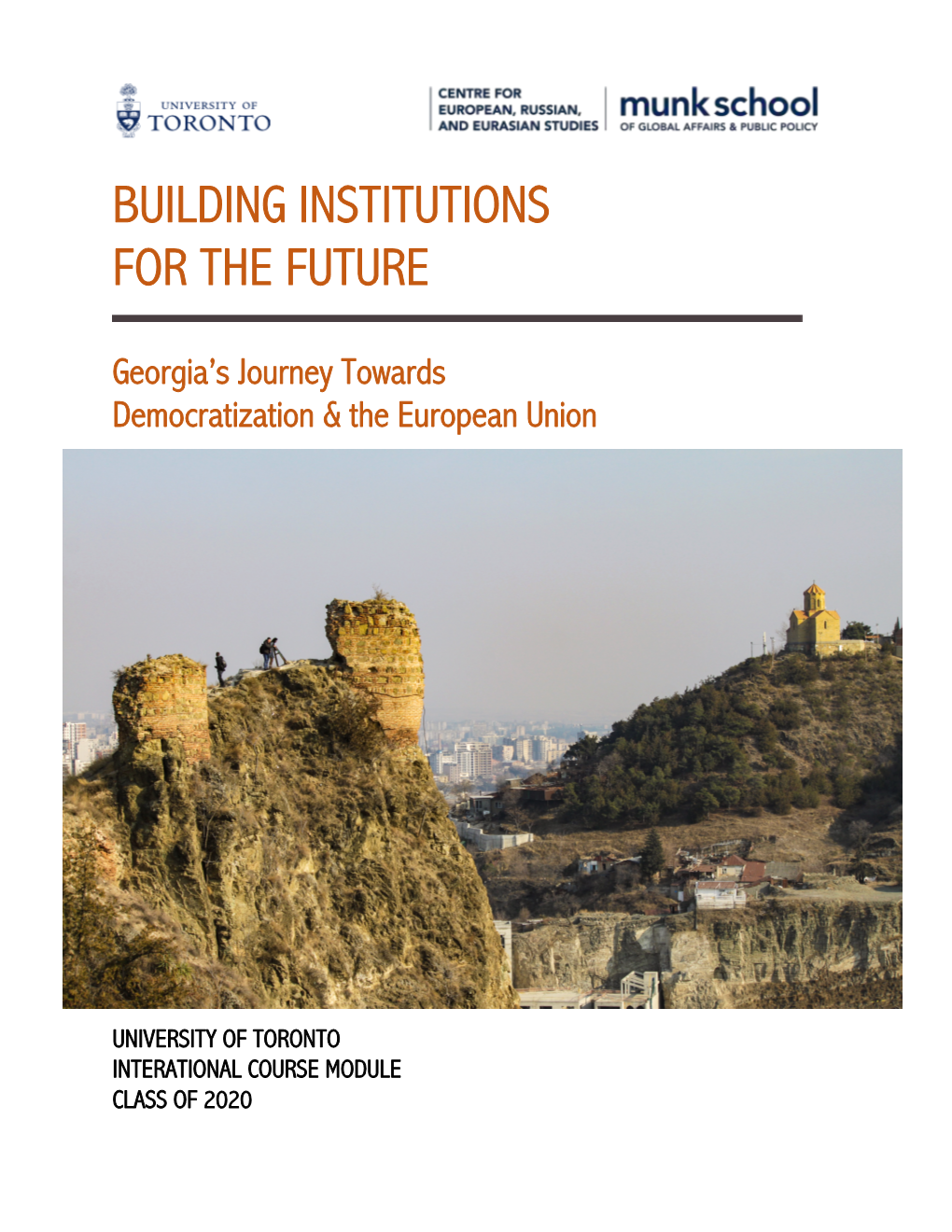 Building Institutions for the Future