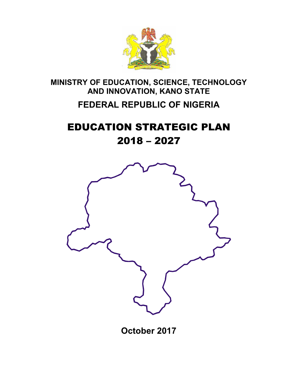Education Strategic Plan 2018 – 2027