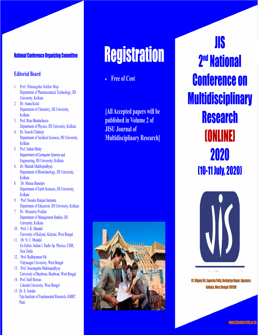 Registration Nd 2 National Editorial Board  Free of Cost 1