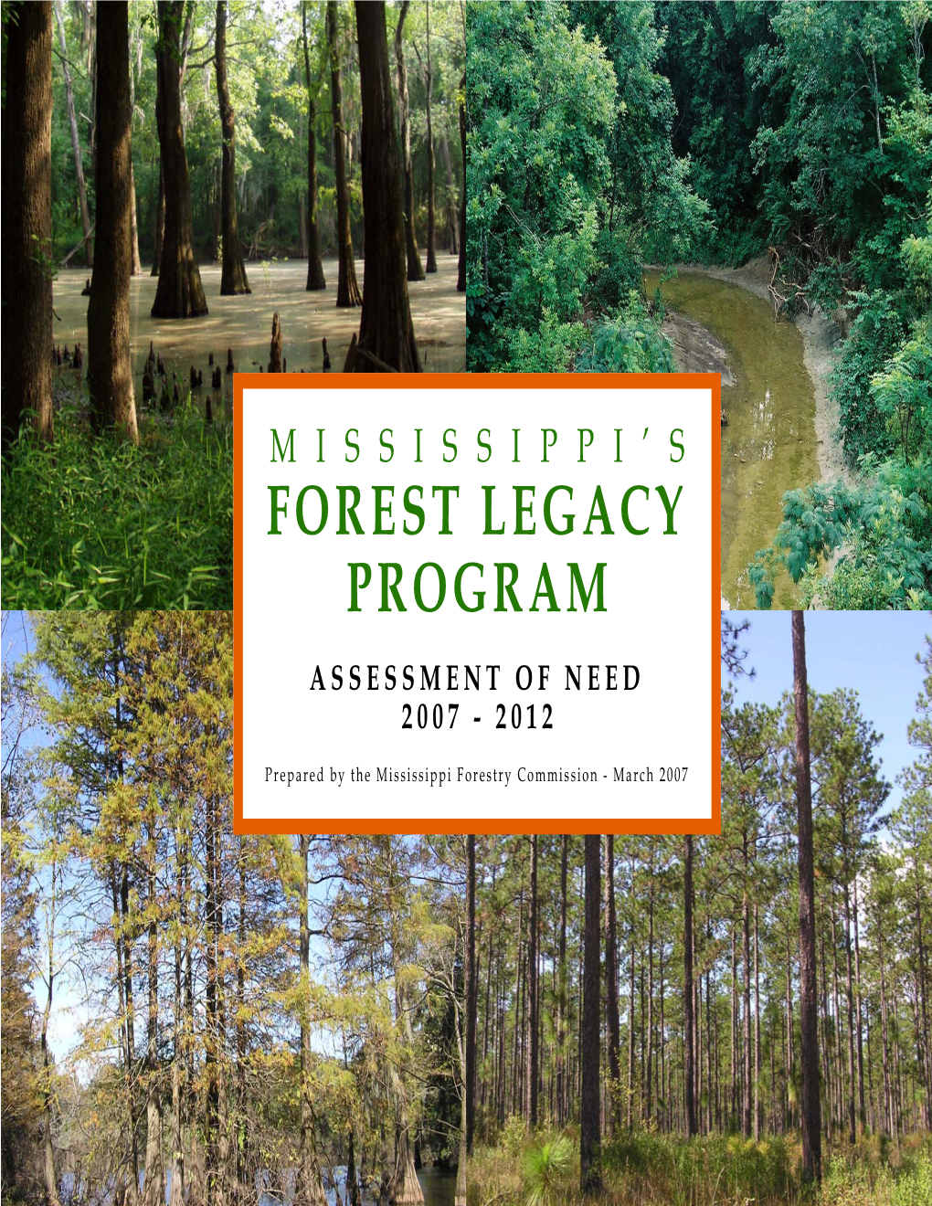 Forest Legacy Program Assessment of Need