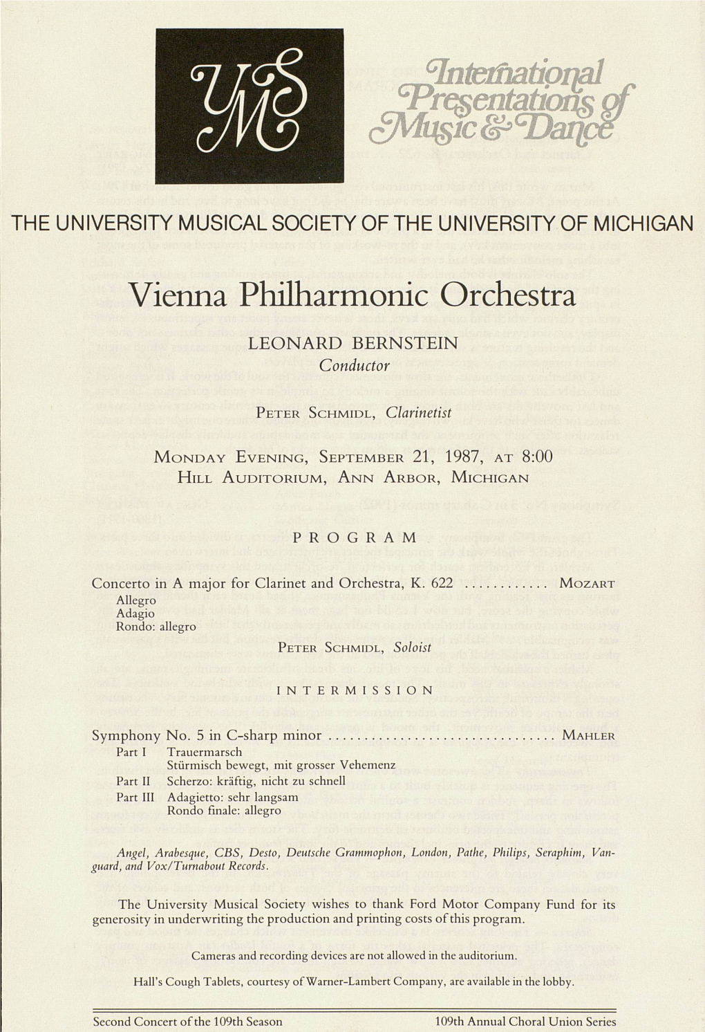 Vienna Philharmonic Orchestra