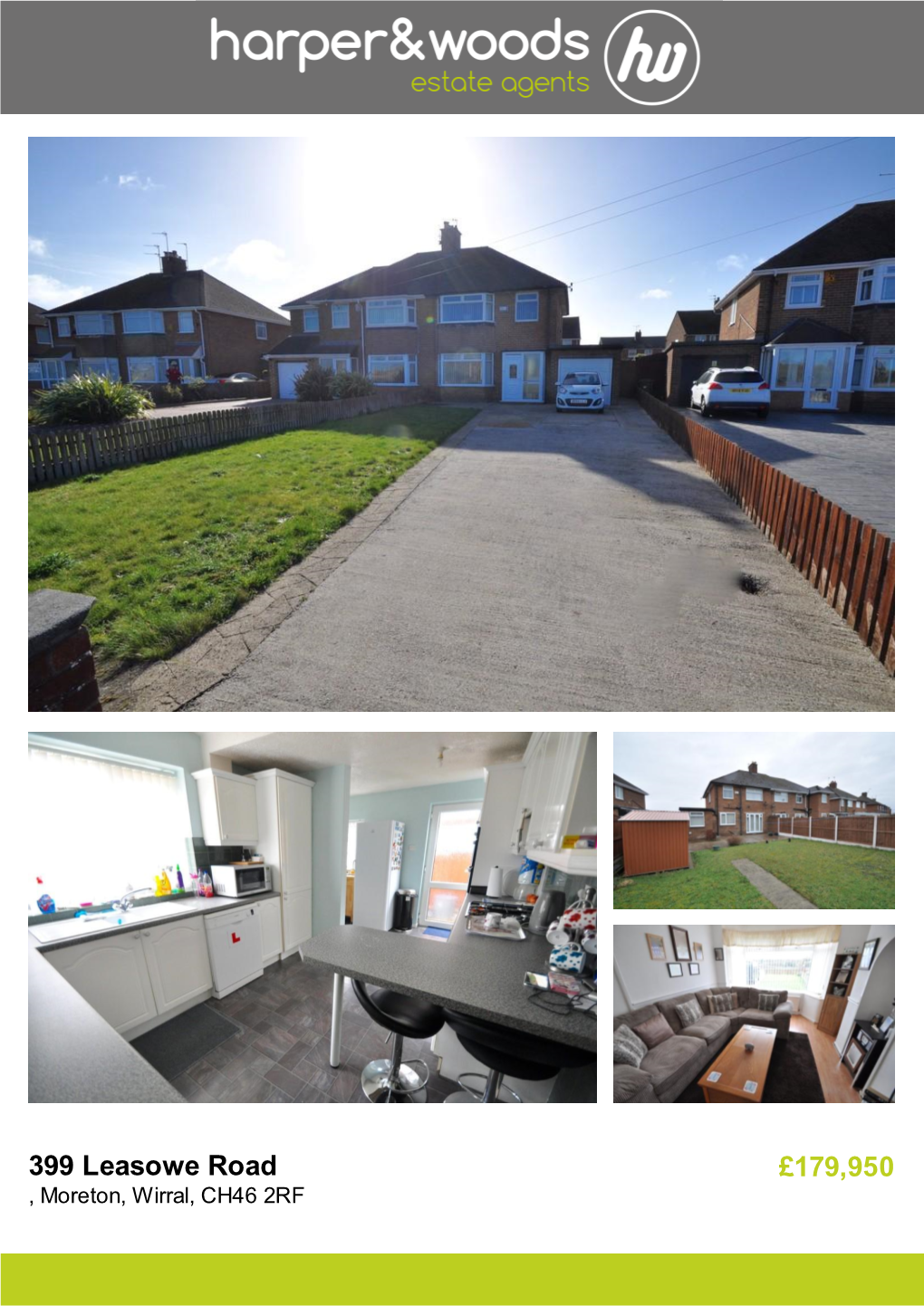 £179,950 399 Leasowe Road