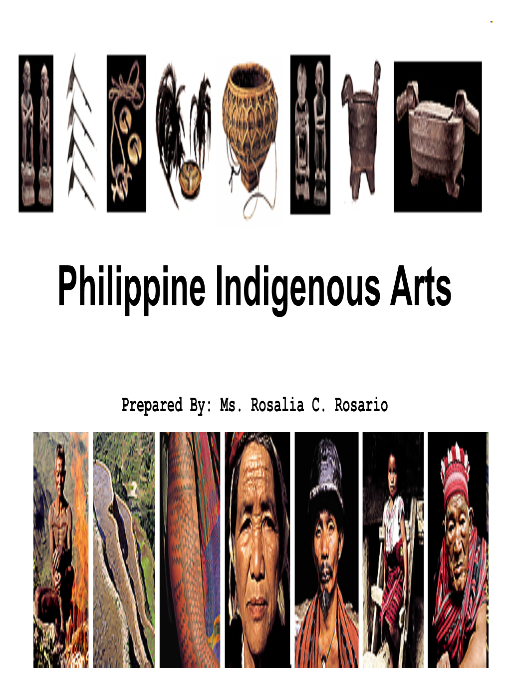 Philippine Indigenous Arts