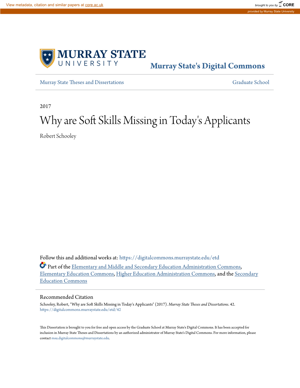 Why Are Soft Skills Missing in Today's Applicants