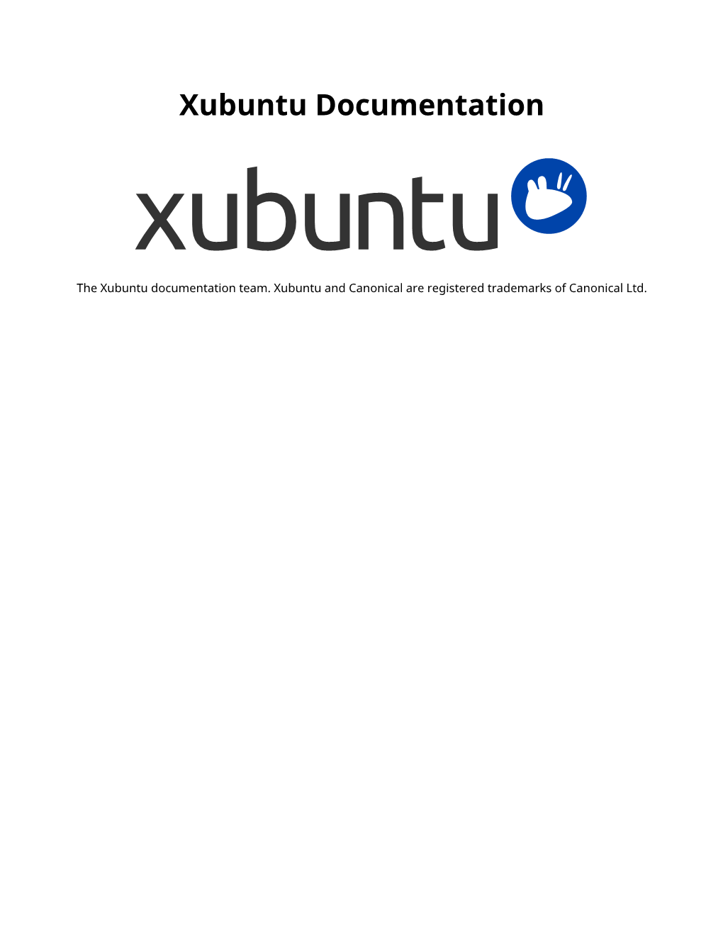 Xubuntu Documentation