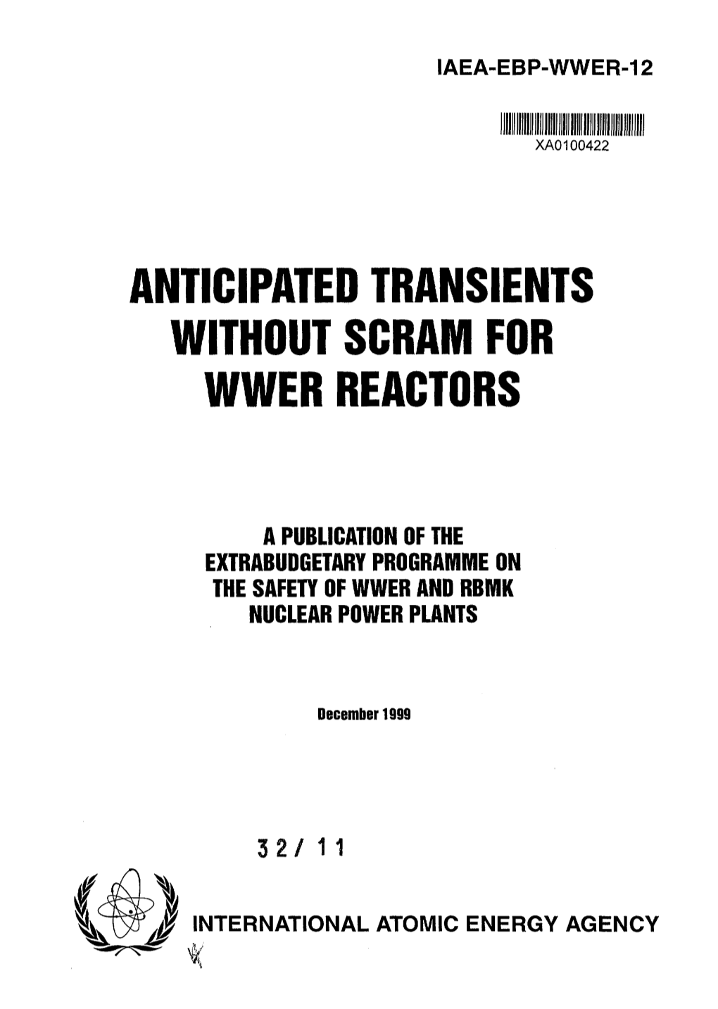 Anticipated Transients Without Scram for Wwer Reactors