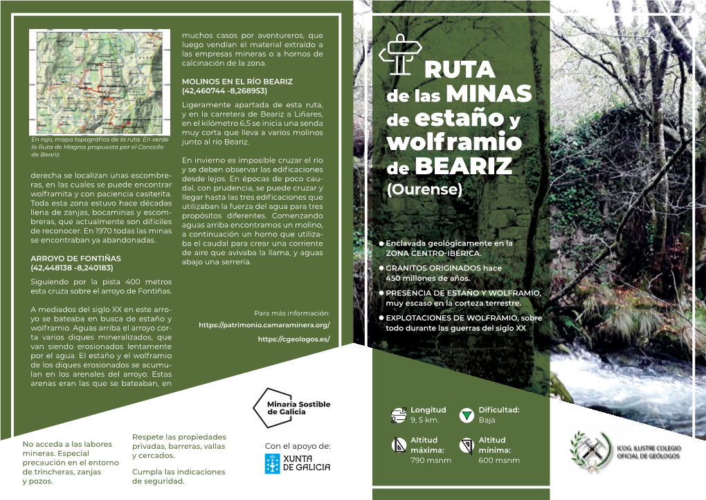 RUTA De Estaño Y Wolframio De BEARIZ