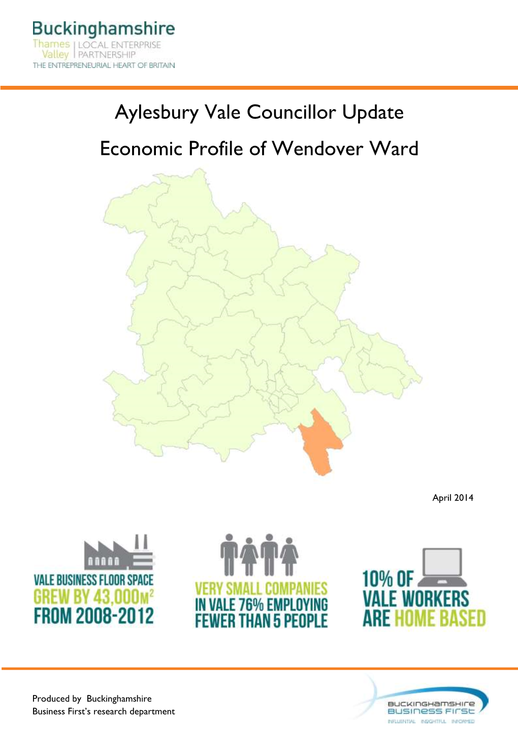 Aylesbury Vale Councillor Update Economic Profile of Wendover Ward