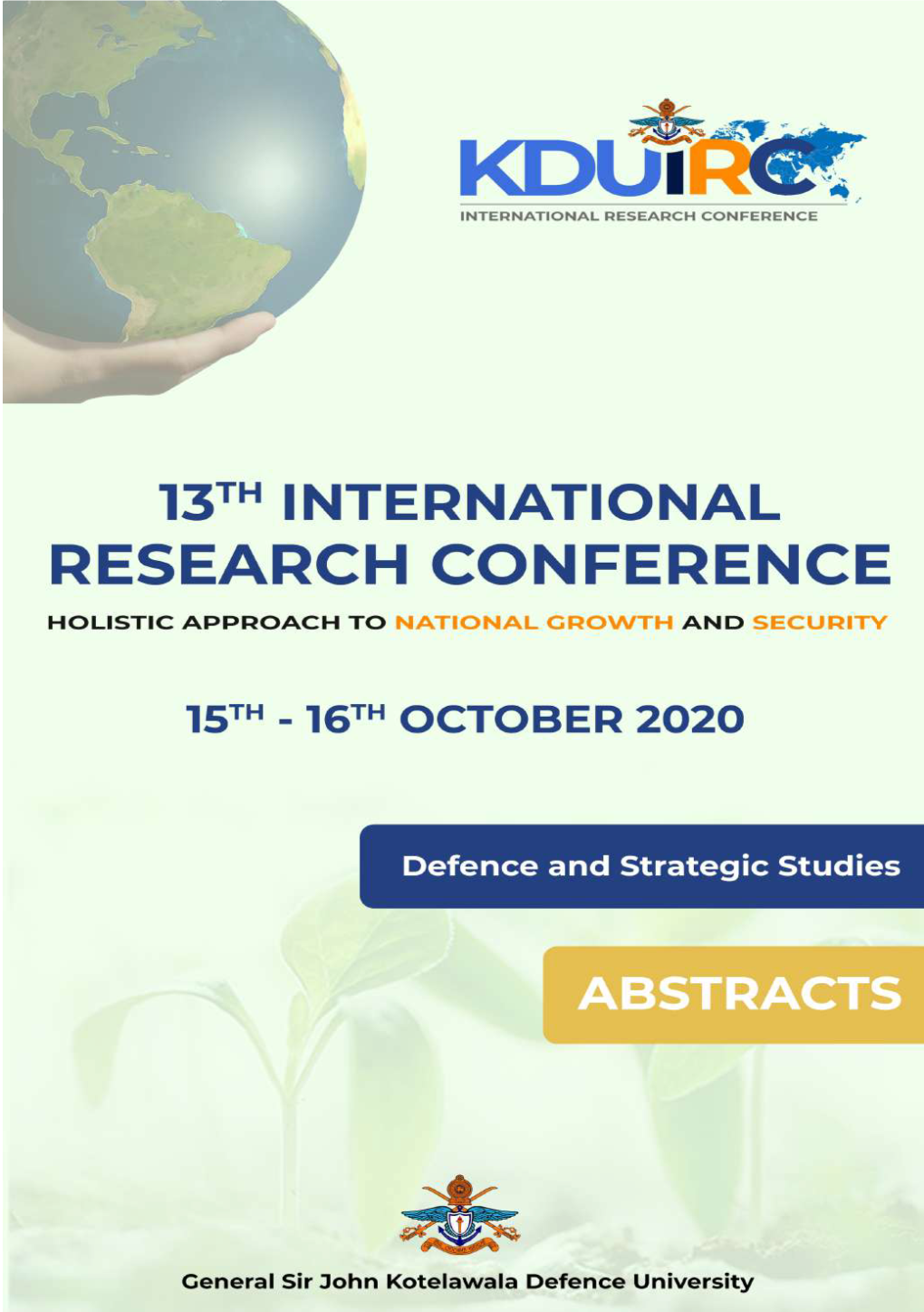 Defence and Strategic Studies Abstracts