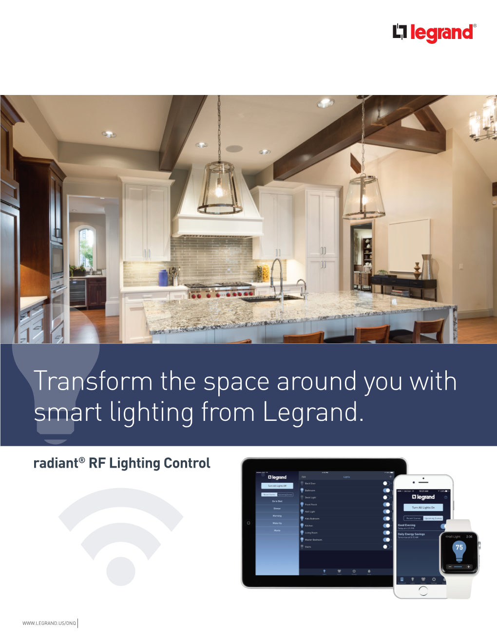Transform the Space Around You with Smart Lighting from Legrand